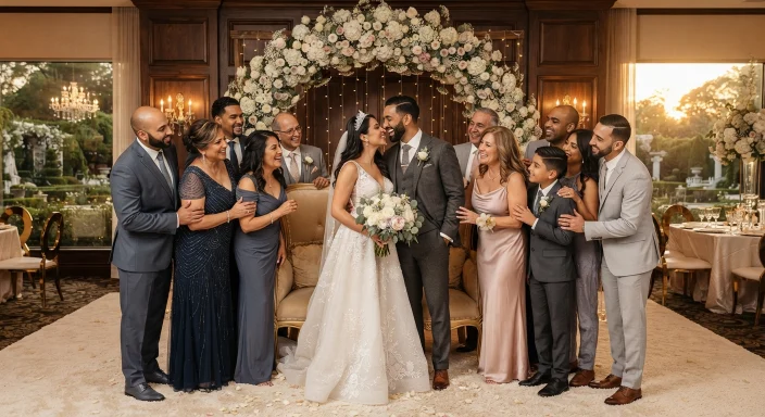 Wedding Family Captions    