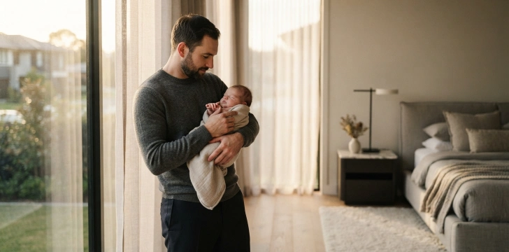 Dad and Baby Captions   
