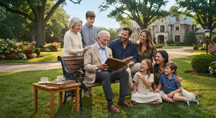 Family Memories With Grandpa    