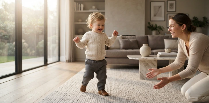 First Steps Toddler Captions  
