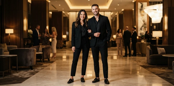 Matching Couple Captions